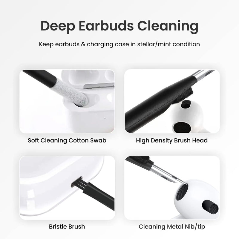 12-in-1 Multi-Function Electronics Cleaning Kit | Keyboard, Earbuds & Laptop Cleaning Tool Set 12-in-1 Electronics Cleaning Kit | Keyboard, Laptop & Earbuds Cleaning Tool Set