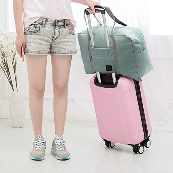 HUPLA Travel Duffle Bag for Women & Men | Lightweight Large Capacity Travel Bag | Foldable Overnight & Weekend Bag | Hand Carry Luggage Bag
