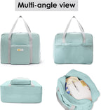 HUPLA Travel Duffle Bag for Women & Men | Lightweight Large Capacity Travel Bag | Foldable Overnight & Weekend Bag | Hand Carry Luggage Bag
