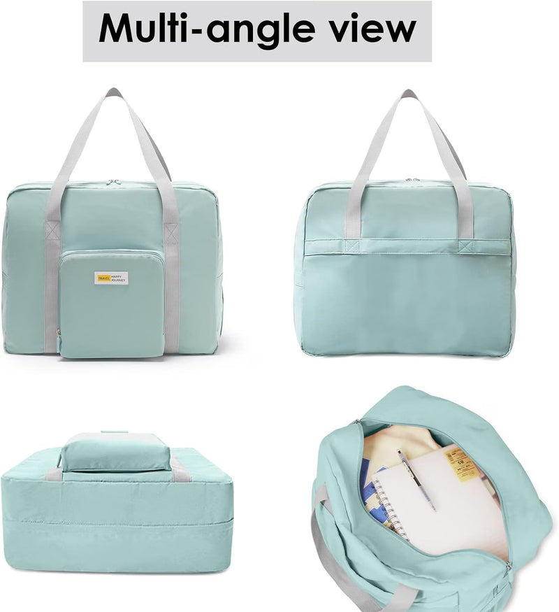 HUPLA Travel Duffle Bag for Women & Men | Lightweight Large Capacity Travel Bag | Foldable Overnight & Weekend Bag | Hand Carry Luggage Bag