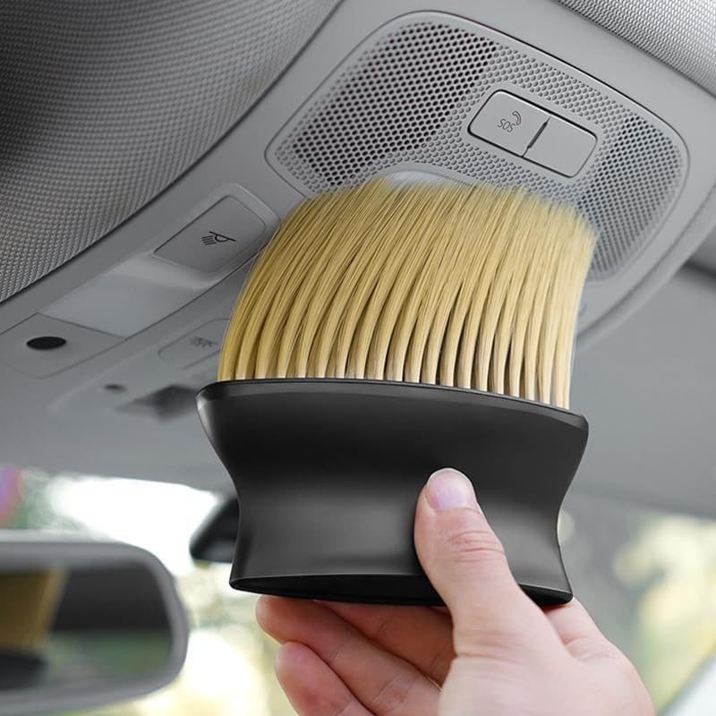Handheld Multi-Purpose Cleaning Brush – Firm Bristle Scrubbing Brush with Ergonomic Handle for Home & Surface Cleaning