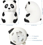 HUPLA Cute Panda LED Night Lamp | Soft Warm Bedside Night Light for Kids Room, Bedroom & Nursery