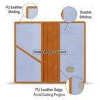 Car Document Holder & Organizer – PU Leather Vehicle Registration, Insurance & License Wallet with Multiple Card Slots