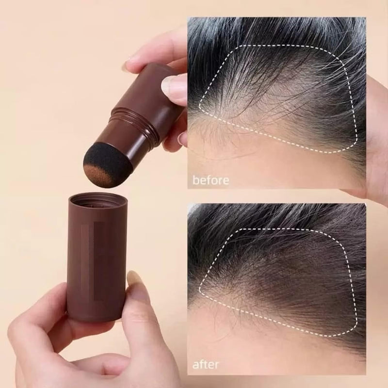 Hairline Shadow Powder Stick – Instant Hair Root Touch-Up & Hairline Filling Powder for Women & Men