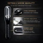 2-in-1 Cordless Split End Hair Trimmer | Rechargeable Hair Trimmer for Removing Split Ends | Portable USB Hair Care Tool for Women