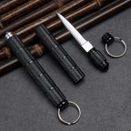 Mini EDC Pocket Knife Keychain | Stainless Steel Portable Utility Knife with Aluminum Case Mini EDC Pocket Knife Keychain | Stainless Steel Portable Utility Knife