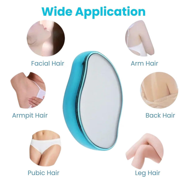 Manual Hair Remover for Women – Gentle Body Hair Removal & Exfoliating Tool, Reusable Skin Smoothing Hair Eraser
