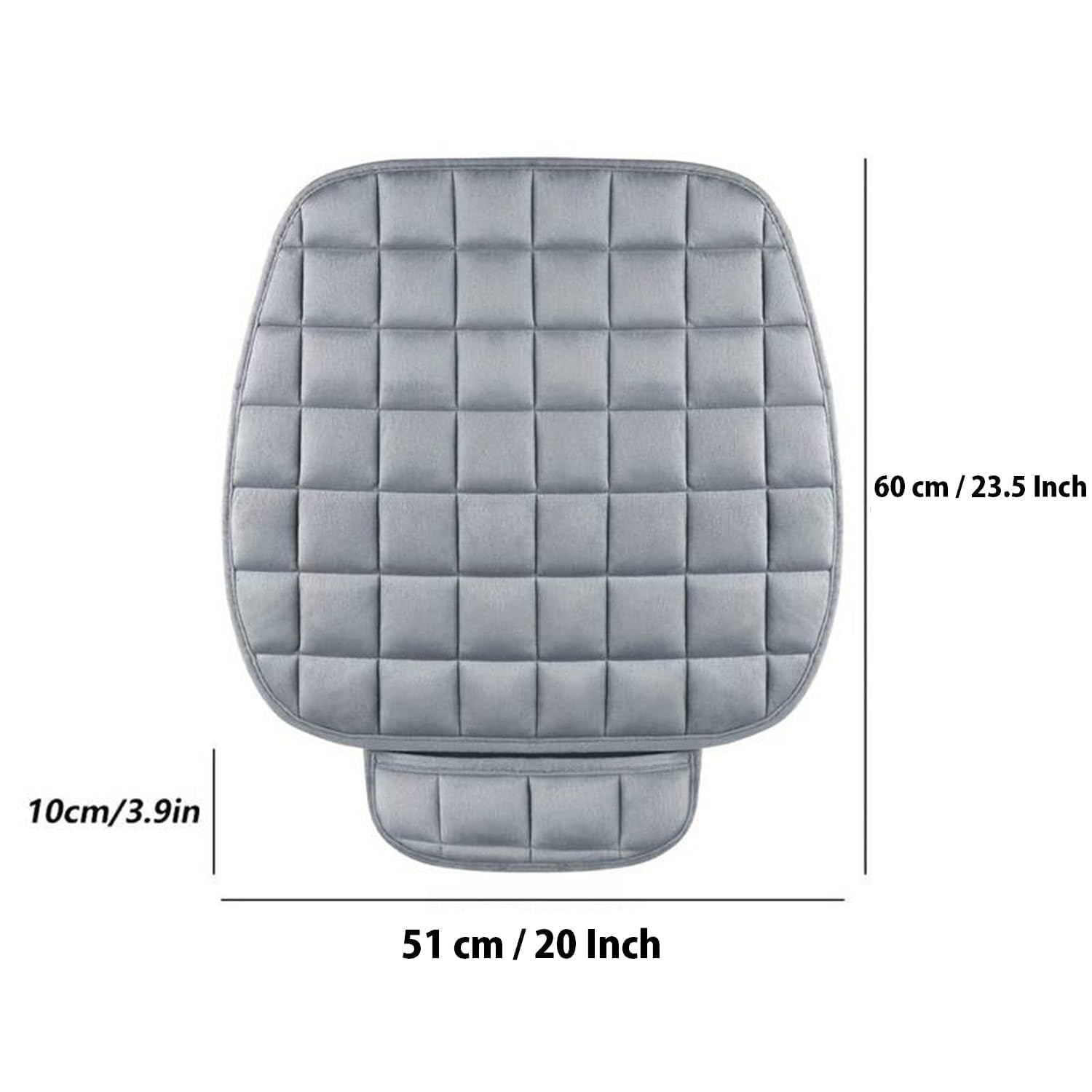 Premium Car Seat Gap Filler Cushion with Storage Pocket