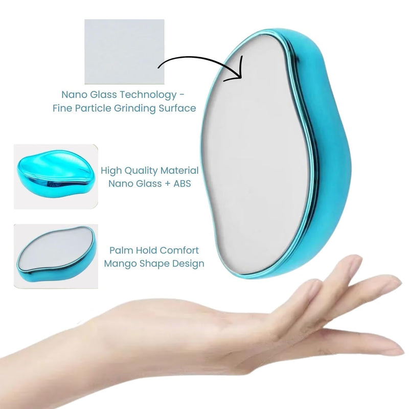 Manual Hair Remover for Women – Gentle Body Hair Removal & Exfoliating Tool, Reusable Skin Smoothing Hair Eraser