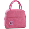 Compact Multi-Purpose Cosmetic & Lunch Bag for Women – Zipper Storage Organizer with Carry Handles