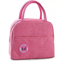 Compact Multi-Purpose Cosmetic & Lunch Bag for Women – Zipper Storage Organizer with Carry Handles