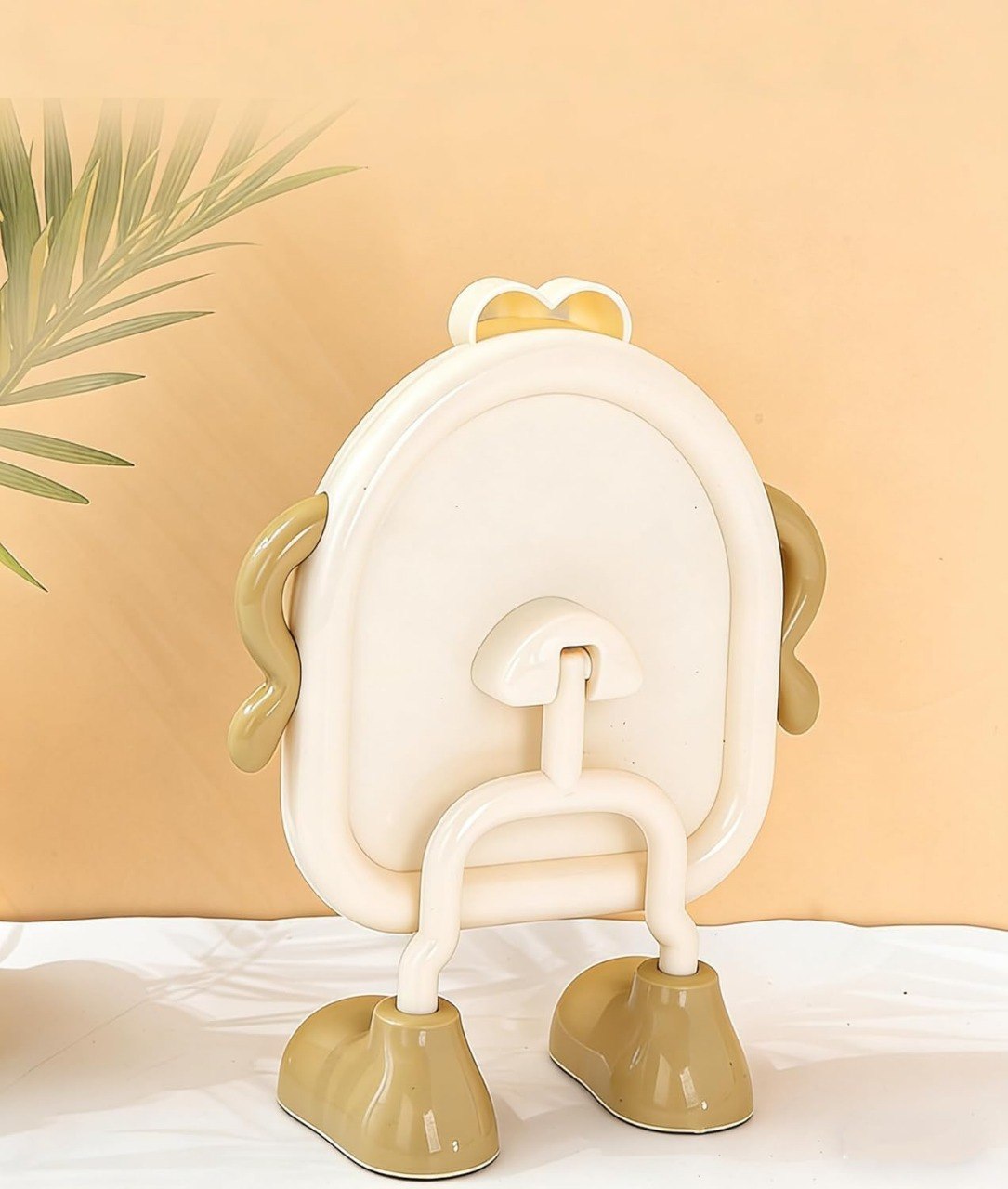 Cute Cartoon Standing Table Mirror for Kids & Girls – Portable Desktop Makeup & Dressing Mirror with Fun Character Design