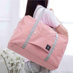 Large Travel Duffle Bag for Women & Men – Lightweight Foldable Overnight Gym & Weekend Bag with Front Pocket