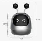 HUPLA Mini Robot Car Air Freshener | Cute Robot Dashboard Fragrance | Compact Car Perfume & Odour Eliminator | Stylish Interior Decor
