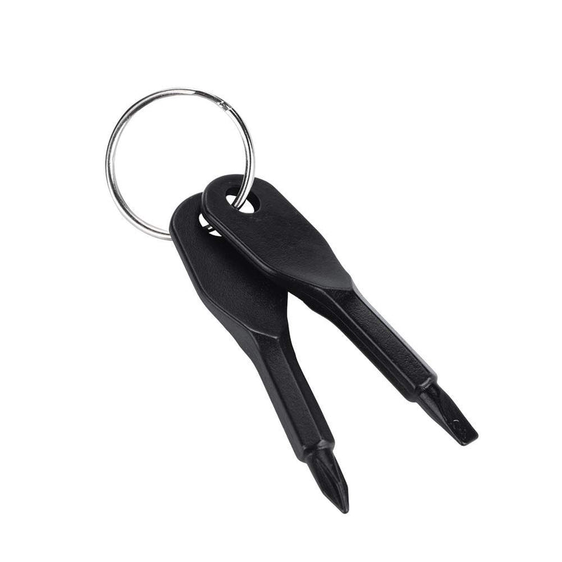 Mini Keychain Screwdriver Set with Flat & Phillips Heads – Portable Pocket Repair Tool | 1 Pc