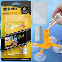DIY Windshield Crack & Chip Repair Kit – Car Glass Repair Resin Tool Set for Minor Windshield Damage