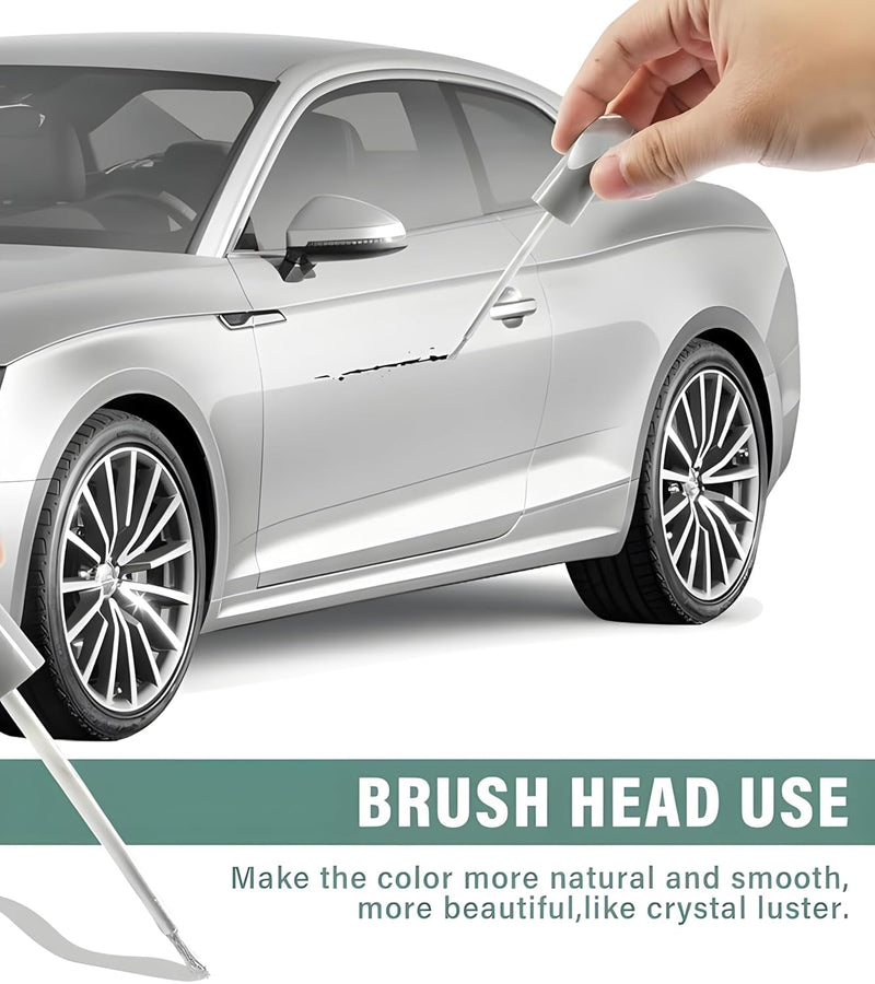 Car Scratch Repair Pen (Silver) – Automotive Paint Touch-Up Applicator for Minor Scratches & Paint Marks