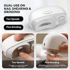 Rechargeable Electric Nail Clipper | Automatic Nail Trimmer & Polisher with LED Light | USB Charging Rechargeable Electric Nail Clipper with Automatic Nail Trimmer & Polisher | USB Charging