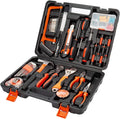 HUPLA Multi-Purpose Home 100 PCS Tool Kit Set – Complete Repair Tool Box with Case