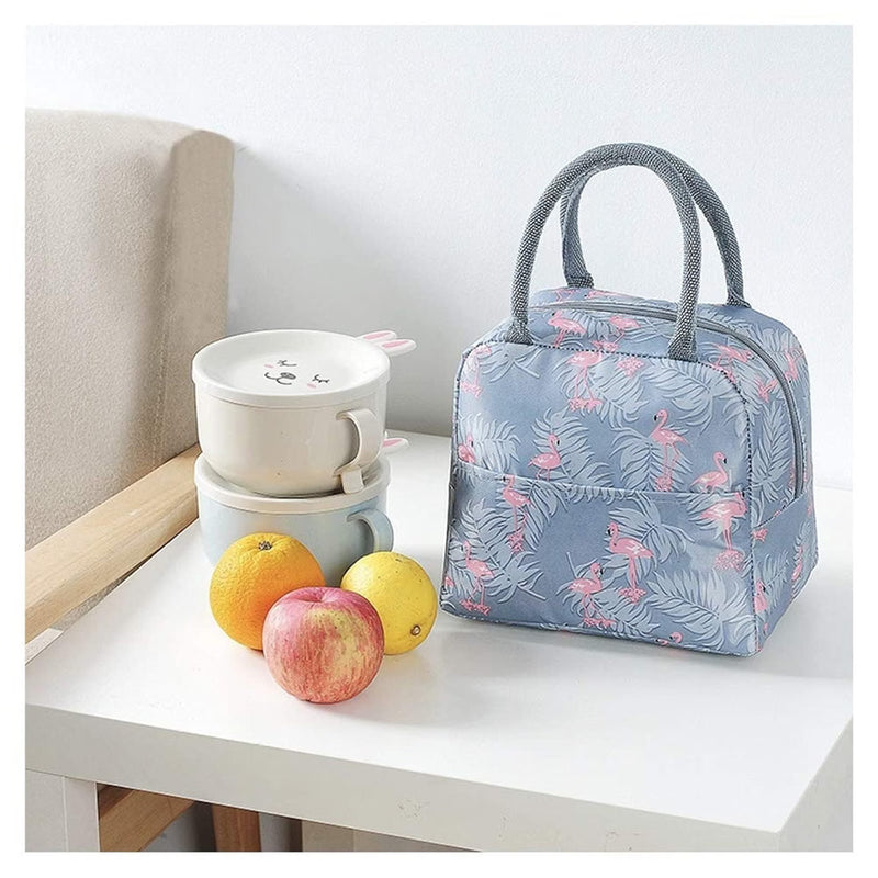 Insulated Lunch Bag with Spacious Storage & Double Handles – Portable Thermal Food Storage Bag for Office, School & Travel