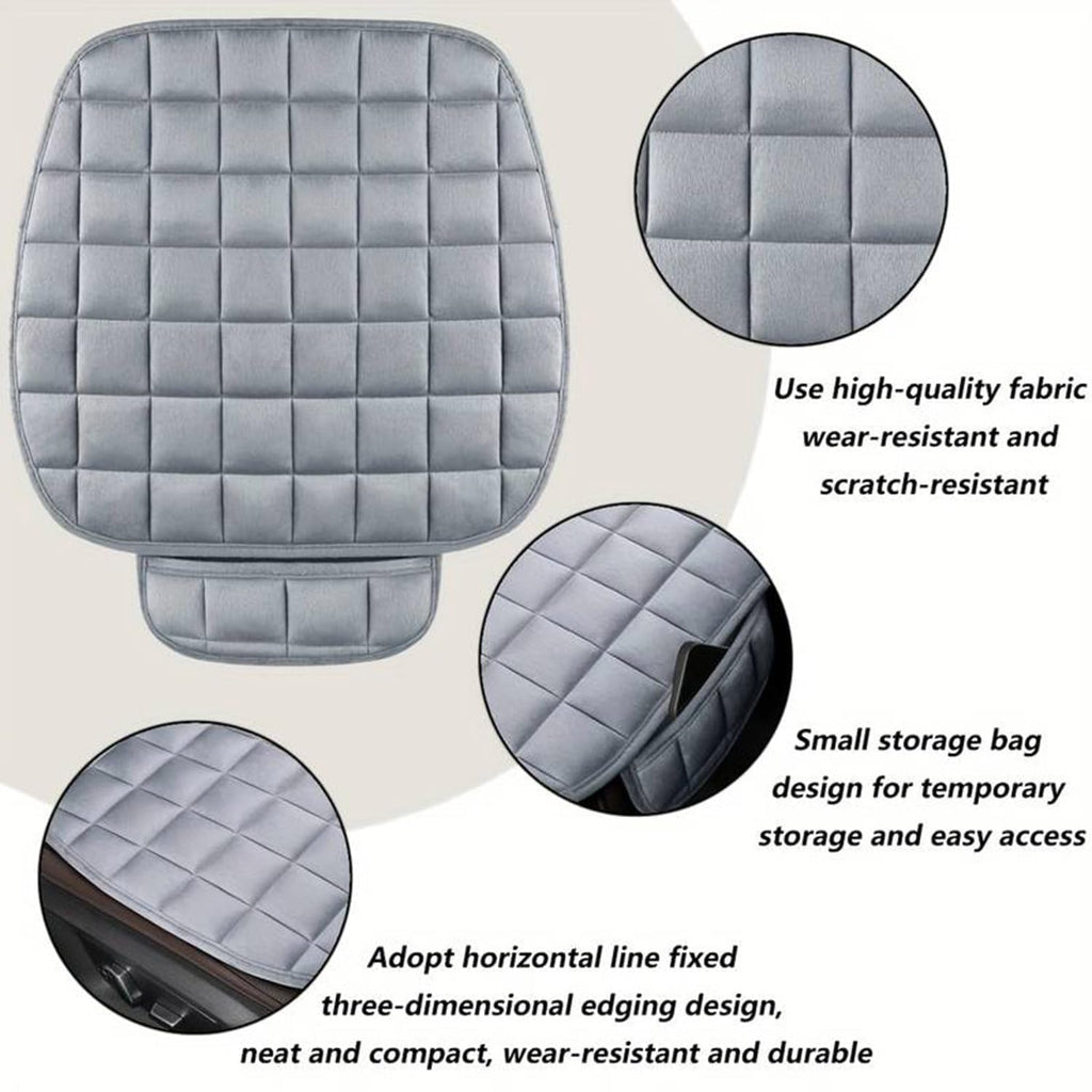 Premium Car Seat Gap Filler Cushion with Storage Pocket