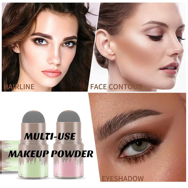 Hairline Shadow Powder Stick – Instant Hair Root Touch-Up & Hairline Filling Powder for Women & Men