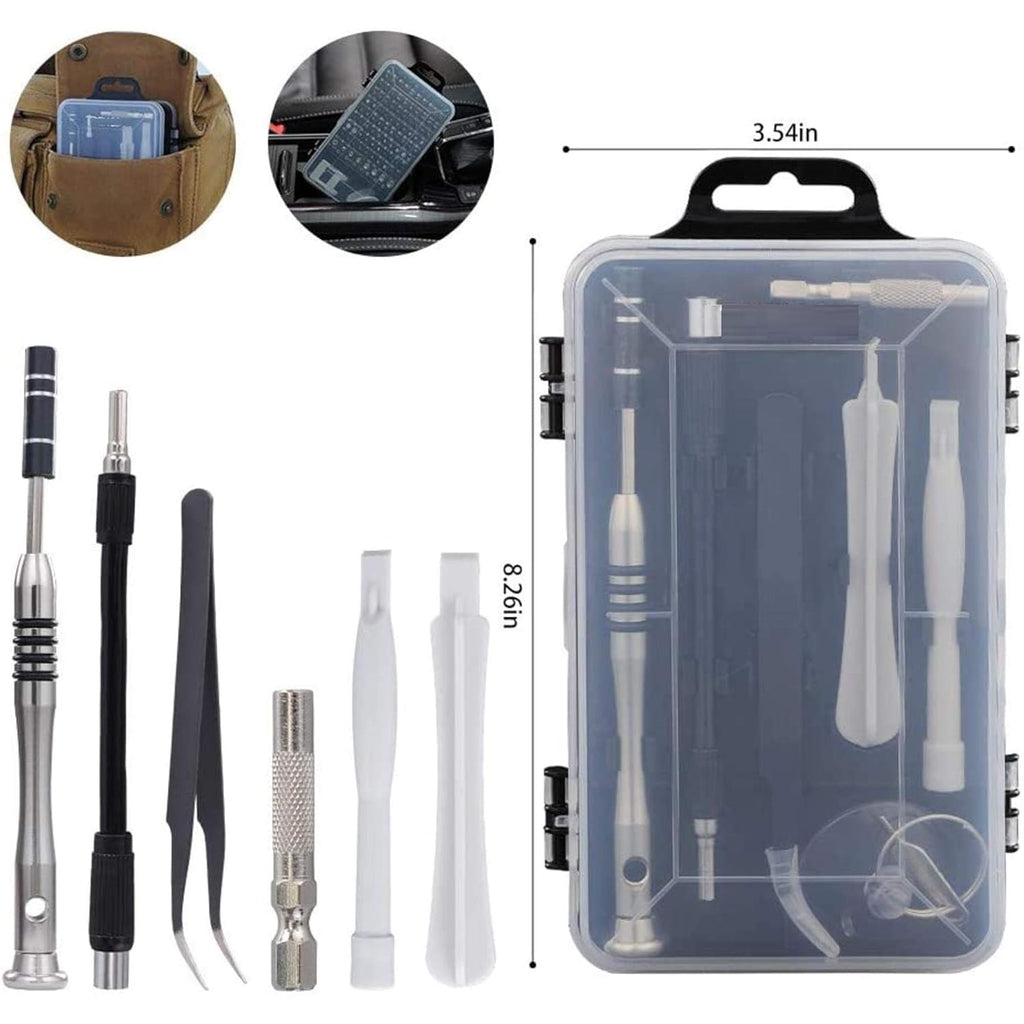 HUPLA 210-in-1 Precision Screwdriver Repair Tool Kit | Magnetic Multi-Bit Screwdriver Set for Mobile, Laptop, Computer, Watch, Camera, Gaming Console & Electronics Repair