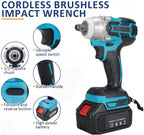 HUPLA 21V Cordless Impact Drill & Screwdriver Set – 4000mAh Li-Ion Battery with Drill Bits, Sockets & Carrying Case