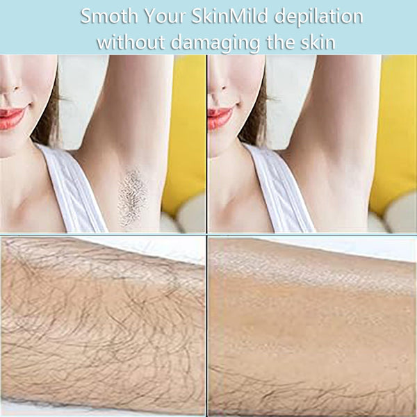 Manual Hair Remover for Women – Gentle Body Hair Removal & Exfoliating Tool, Reusable Skin Smoothing Hair Eraser