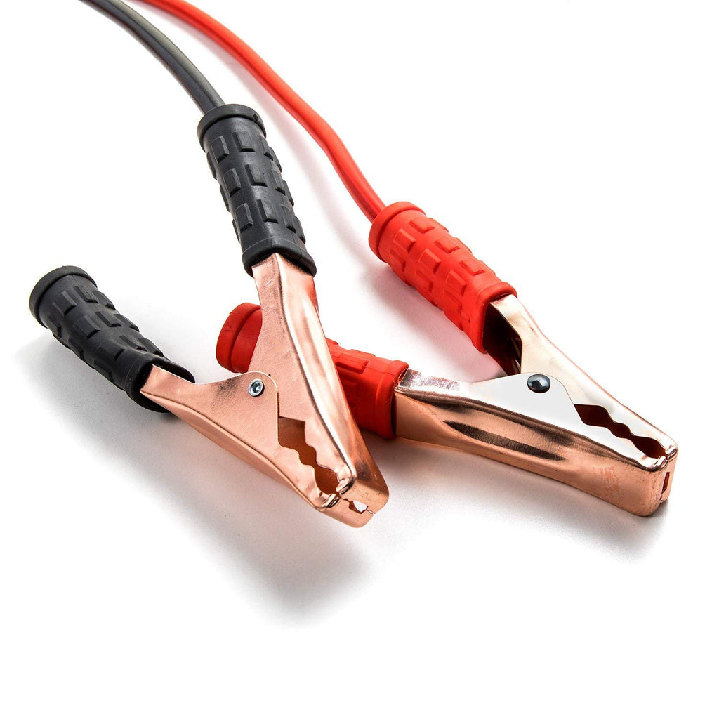 500 AMP Heavy-Duty Car Battery Jumper Cables – Red & Black Booster Wires with Insulated Alligator Clamps for Emergency Jump Starting