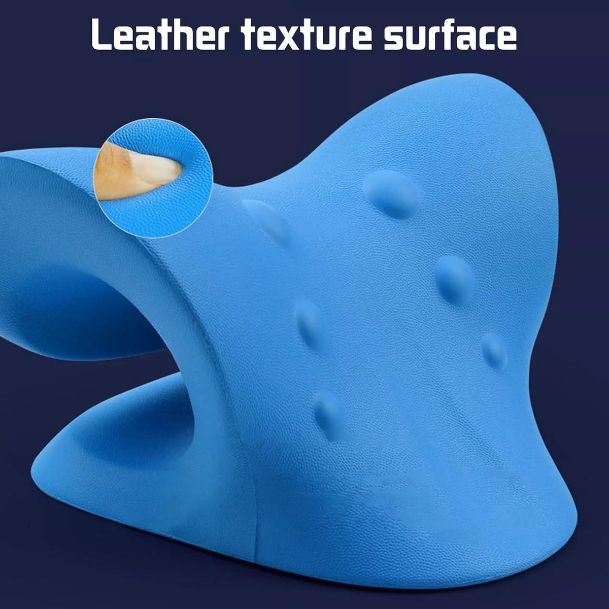 Cervical Neck Stretcher & Support Pillow – Ergonomic Neck Relaxation Device for Home Use