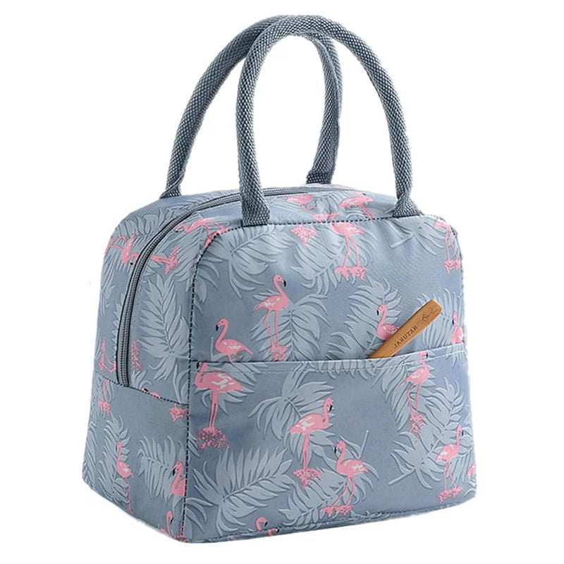 Insulated Lunch Bag with Spacious Storage & Double Handles – Portable Thermal Food Storage Bag for Office, School & Travel