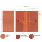 Car Document Holder & Organizer – PU Leather Vehicle Registration, Insurance & License Wallet with Multiple Card Slots