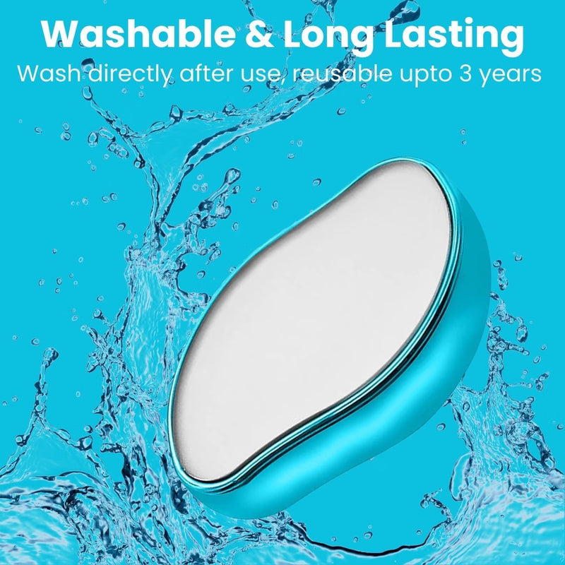 Manual Hair Remover for Women – Gentle Body Hair Removal & Exfoliating Tool, Reusable Skin Smoothing Hair Eraser
