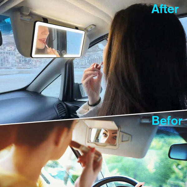 Product Listing – Car Sun Visor Makeup Mirror with Soft LED Light