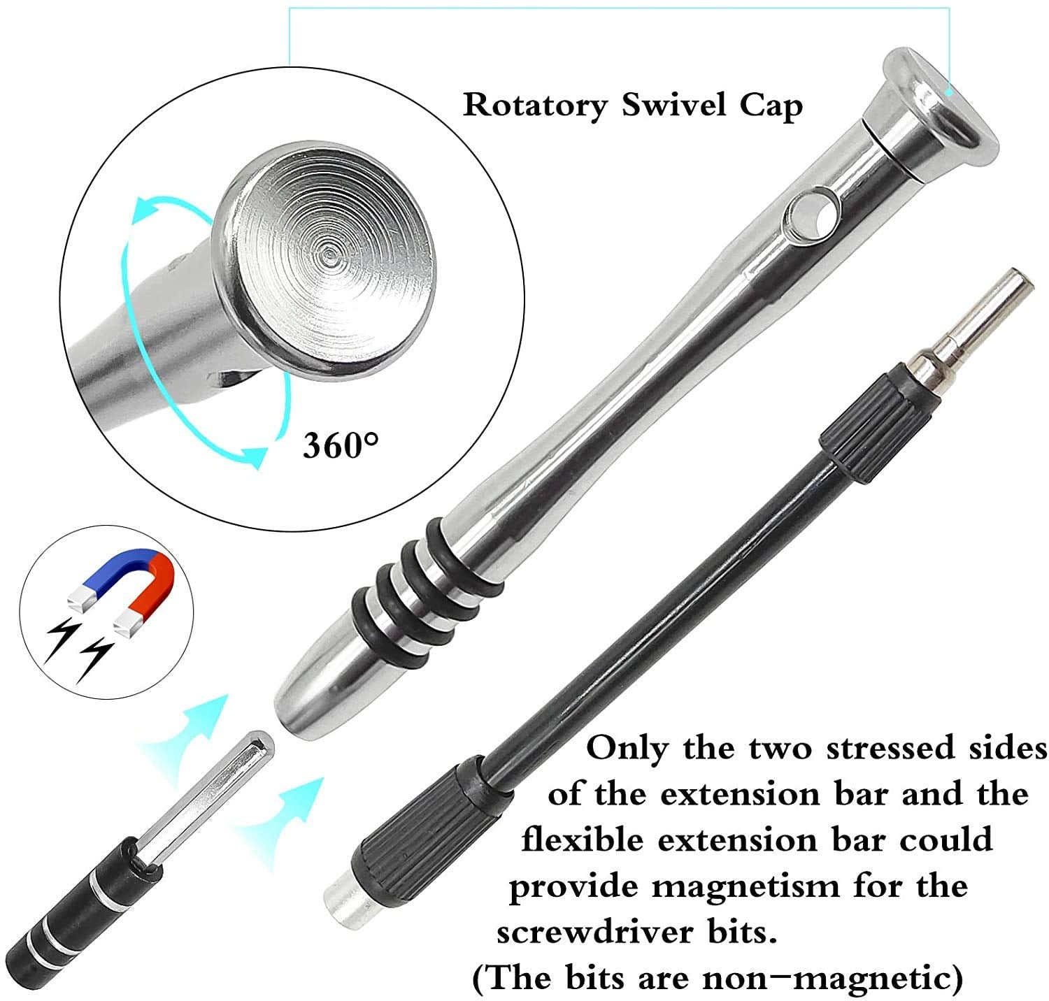 HUPLA 210-in-1 Precision Screwdriver Repair Tool Kit | Magnetic Multi-Bit Screwdriver Set for Mobile, Laptop, Computer, Watch, Camera, Gaming Console & Electronics Repair