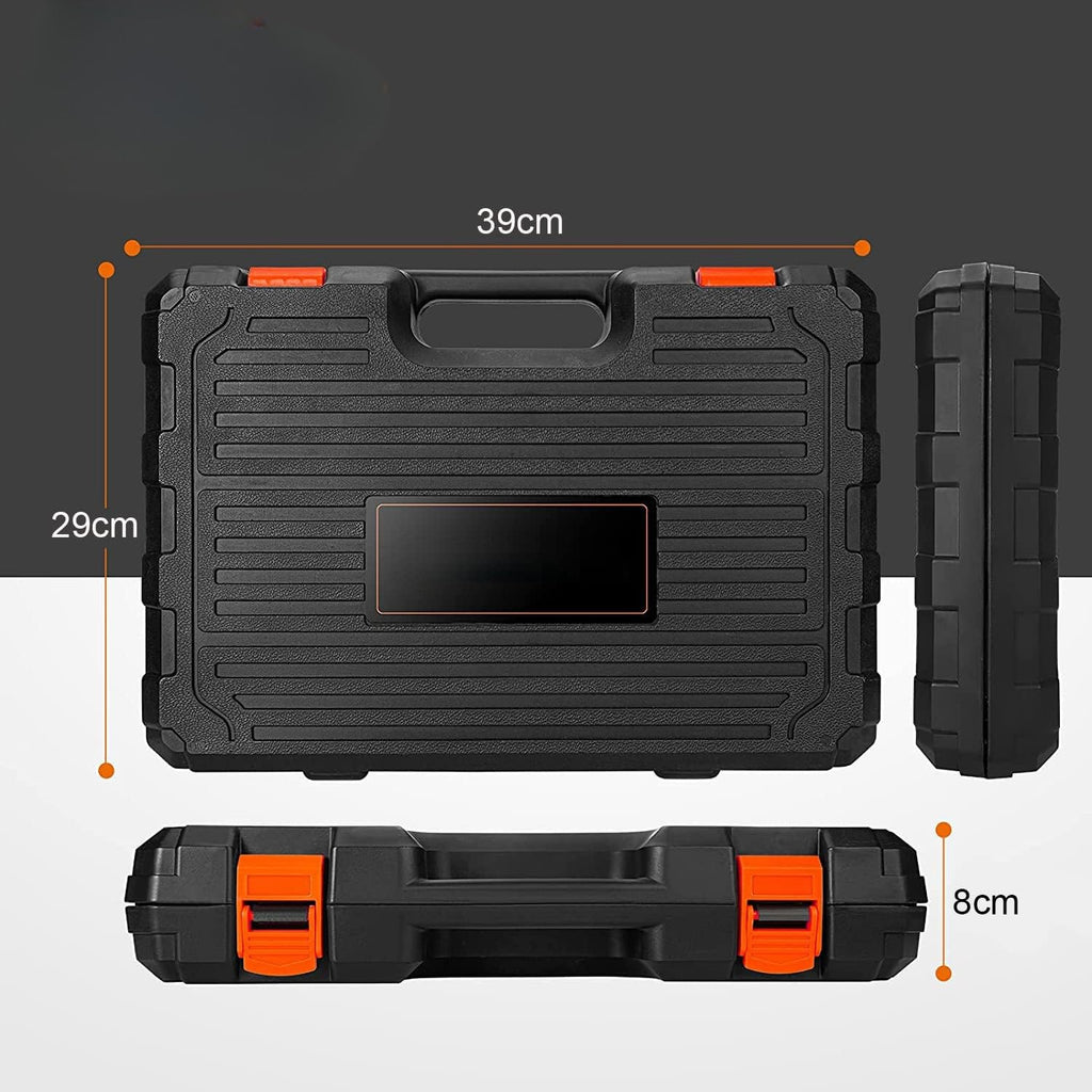 HUPLA Multi-Purpose Home 100 PCS Tool Kit Set – Complete Repair Tool Box with Case