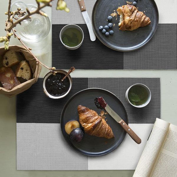 HUPLA Premium PVC Dining Table Placemat 30 × 45 cm | Non-Slip Woven Table Mat for Dining Table, Kitchen & Home | Flexible, Reusable & Easy to Clean