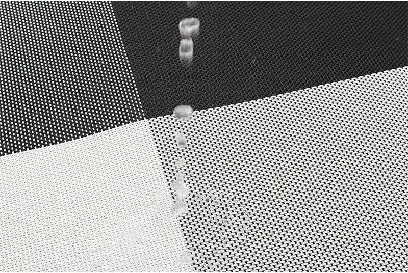HUPLA Premium PVC Dining Table Placemat 30 × 45 cm | Non-Slip Woven Table Mat for Dining Table, Kitchen & Home | Flexible, Reusable & Easy to Clean