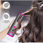 Automatic Hair Curler | LCD Ceramic Auto Curling Iron with Adjustable Temperature Automatic Hair Curler with LCD Display | Ceramic One-Touch Curling Iron