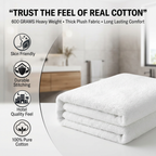 600 GSM Premium Cotton Bath Towel – Ultra Soft, Highly Absorbent & Hotel Quality 600 GSM Premium Cotton Bath Towel | Ultra Soft & Highly Absorbent Hotel Quality