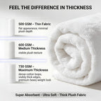 730 GSM Premium Cotton Bath Towel – Ultra Thick, Super Soft & Hotel Luxury 730 GSM Premium Cotton Bath Towel | Ultra Thick Luxury Hotel Towel
