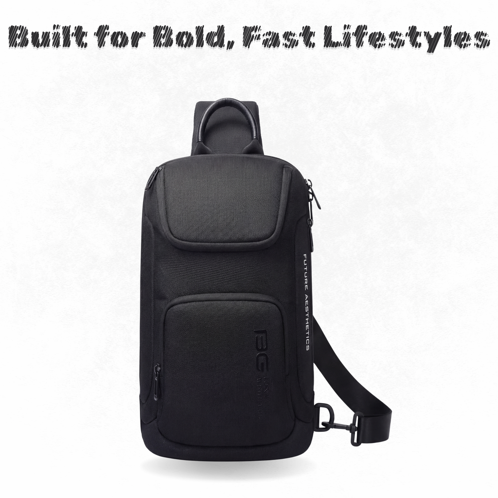 HUPLA Premium Utility Sling Backpack – Urban Edge Edition.