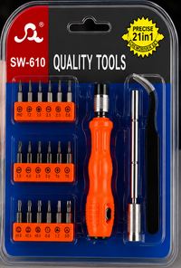 HUPLA 21-in-1 Precision Screwdriver Set | Magnetic Repair Tool Kit with Interchangeable Bits for Mobile, Laptop, Watch, Eyeglasses & Electronics HUPLA 21-in-1 Precision Screwdriver Set | Magnetic Electronics Repair Tool Kit