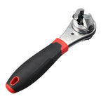 HUPLA 6-22mm Universal Ratchet Wrench | Self-Adjusting Multi-Size Socket Spanner | Reversible Quick Release Hand Tool for Home, Garage & Automotive Repair