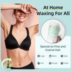 Professional Roll-On Wax Heater for Hair Removal | At-Home Body Waxing Kit for Legs, Arms, Chest & Back