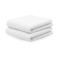 HUPLA Premium Cotton Hand Towels (Pack of 2) | 150 GSM | Ultra Soft, Highly Absorbent, Quick Dry | White | 41 x 63 cm HUPLA Cotton Hand Towels Pack of 2 | Soft & Absorbent