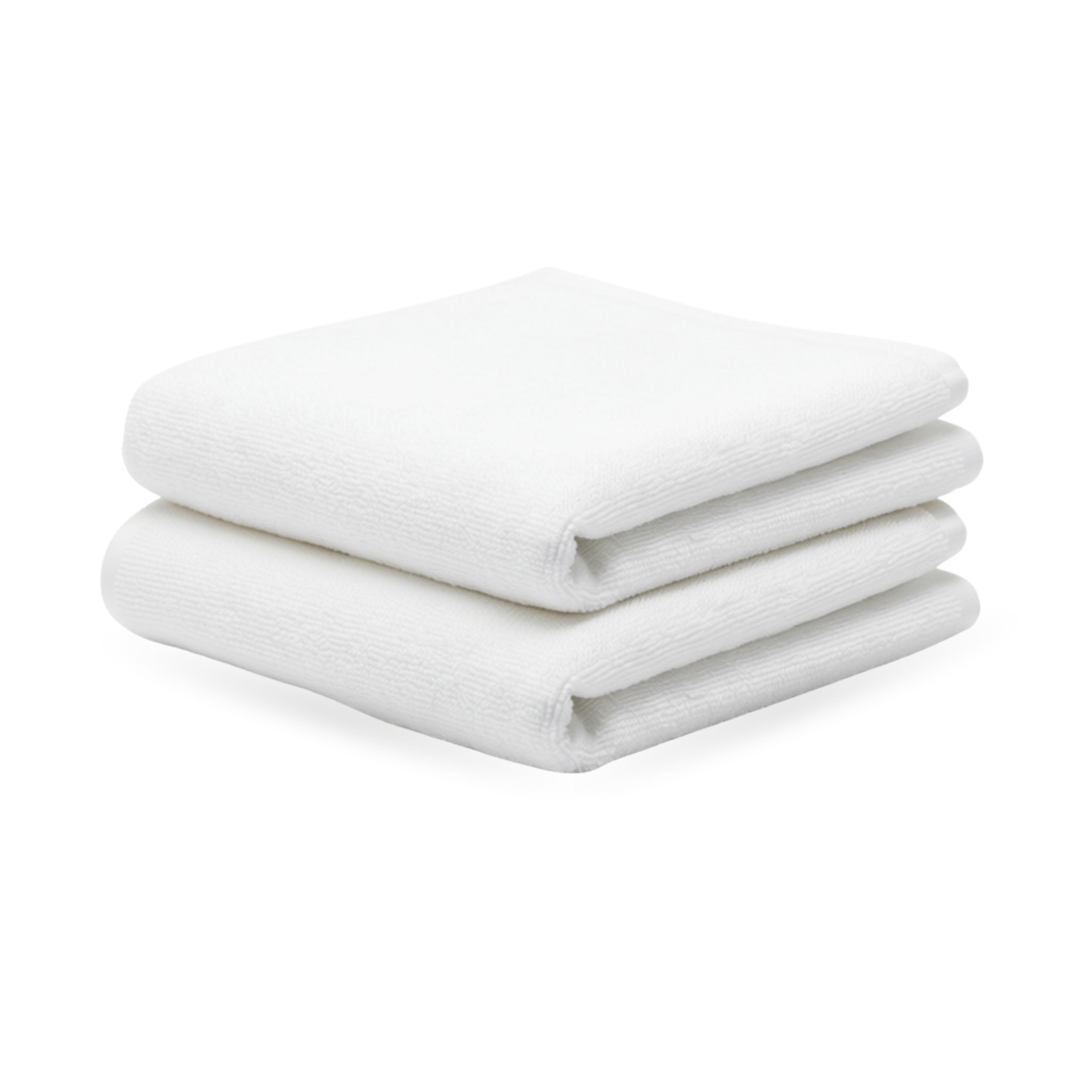 HUPLA Premium Cotton Hand Towels (Pack of 2) | 150 GSM | Ultra Soft, Highly Absorbent, Quick Dry | White | 41 x 63 cm HUPLA Cotton Hand Towels Pack of 2 | Soft & Absorbent