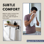 HUPLA Premium Cotton Hand Towels (Pack of 2) | 150 GSM | Ultra Soft, Highly Absorbent, Quick Dry | White | 41 x 63 cm HUPLA Cotton Hand Towels Pack of 2 | Soft & Absorbent