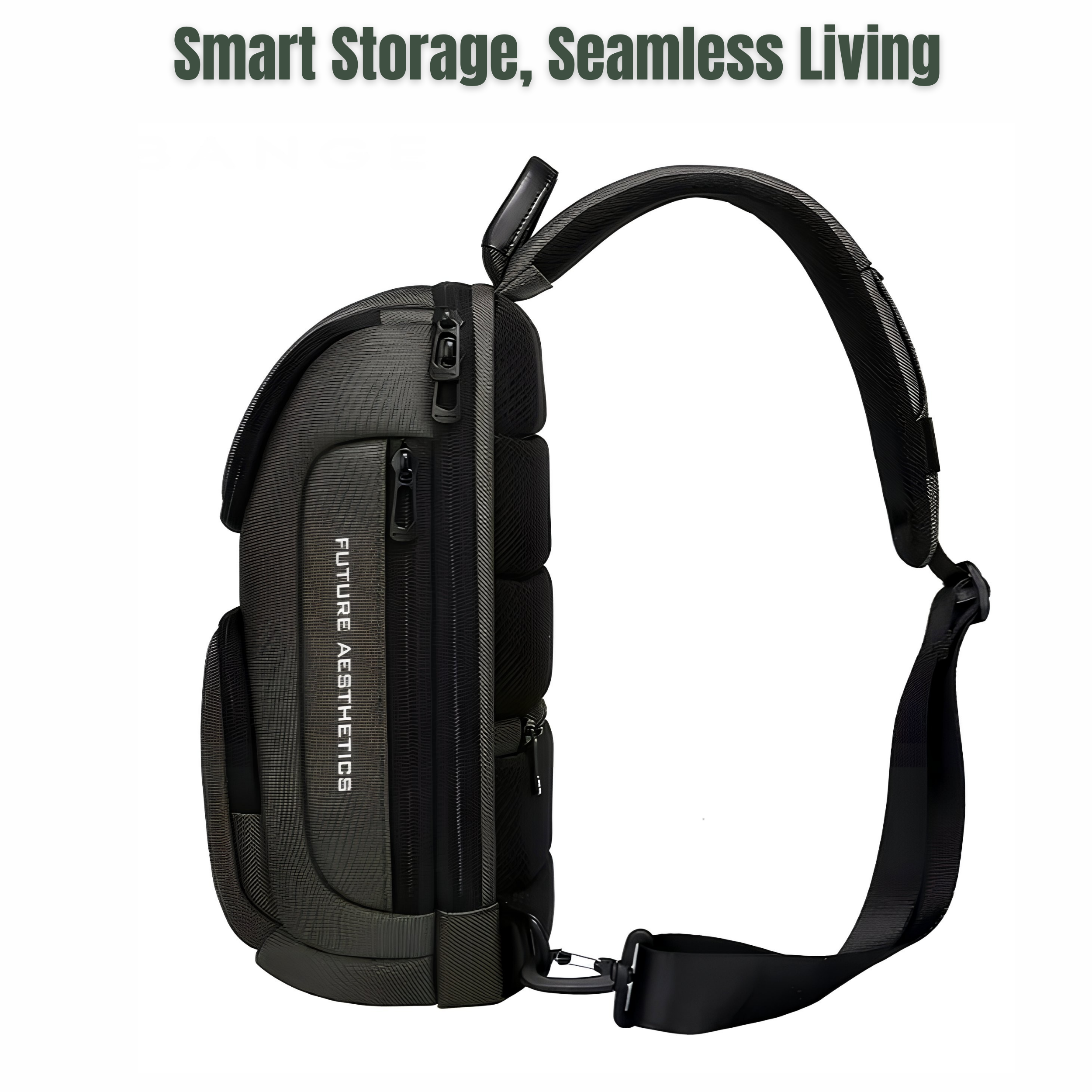 HUPLA Premium Utility Sling Backpack – Urban Edge Edition.